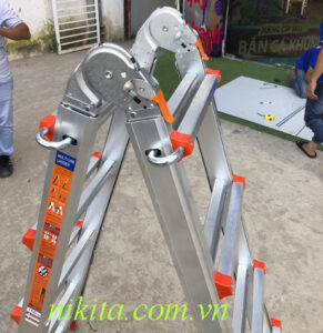 Thang nhôm rút đa năng Nikita AD-04 đa năng