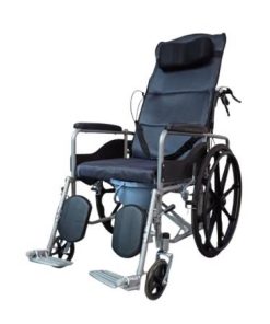 Xe lăn tay ngả giường bằng pittong có lót nệm N216-3PTX