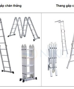 Thang nhôm gấp 4 khúc NKT-A408 & T408