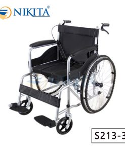 Xe lăn tay có bô vệ sinh Nikita S213-3