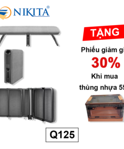 Giường gấp có bánh xe NIKITA NKT-Q125