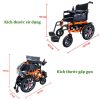 Xe Lăn Điện Cho Người Khuyết Tật Gấp Gọn NIKITA XLD-1650