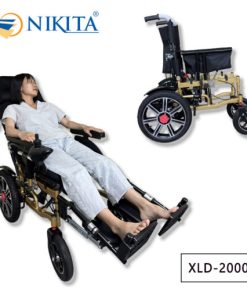 Xe Lăn Điện Điều Khiển Tự Động Cho Người Lớn Tuổi NIKITA XLD-2000