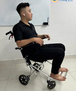 Xe Lăn Du Lịch Gấp Tay Siêu Nhẹ Nikita NKT-F2