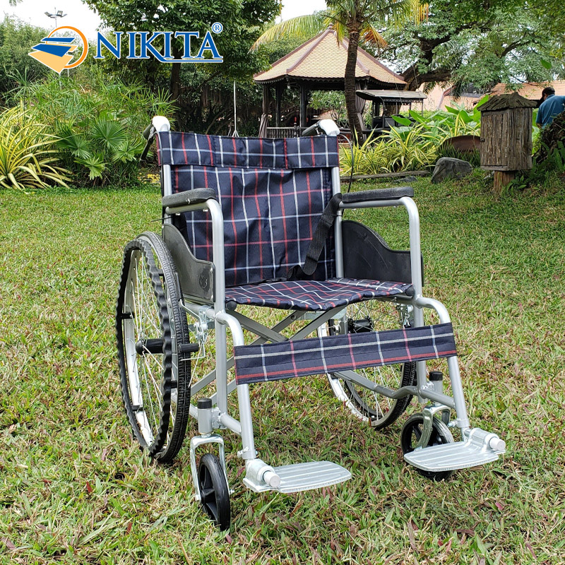 Xe lăn gấp gọn tiện lợi Nikita S213-2D