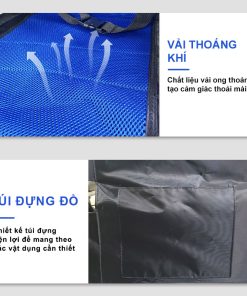 Xe lăn gấp gọn tiện lợi Nikita S213-2D
