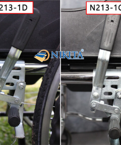 Xe lăn tay ngả giường có bô Nikita N213-1