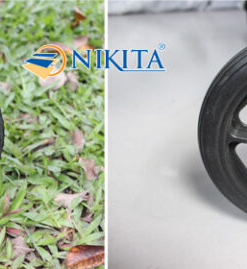 Xe lăn tay ngả giường có bô Nikita N213-1
