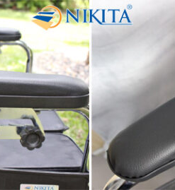 Xe lăn tay ngả giường có bô Nikita N213-1