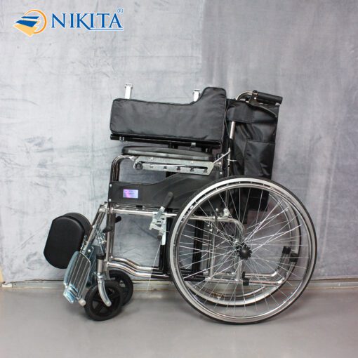 Xe lăn ngả giường gấp gọn Nikita S216-1D