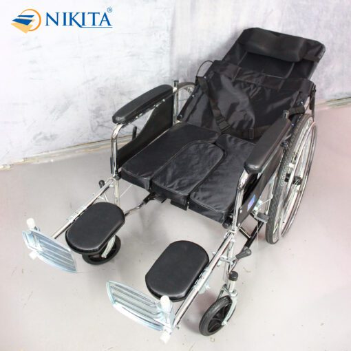 Xe lăn ngả giường gấp gọn Nikita S216-1D