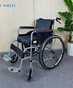Xe lăn có bô vệ sinh Nikita S213-3+D