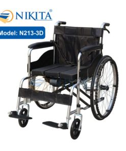 Xe lăn tay có bô vệ sinh Nikita N213-3