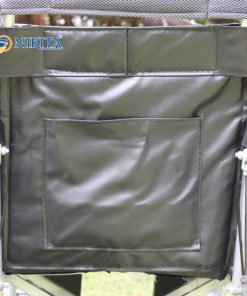 Xe lăn tay ngả giường bằng pittong có lót nệm N216-3PTX