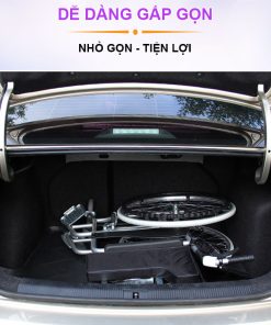 Xe lăn tay có bô vệ sinh Nikita S213-3