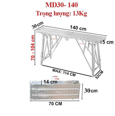 Giàn giáo gấp gọn MD30-140