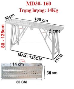 Giàn giáo gấp gọn MD30-160