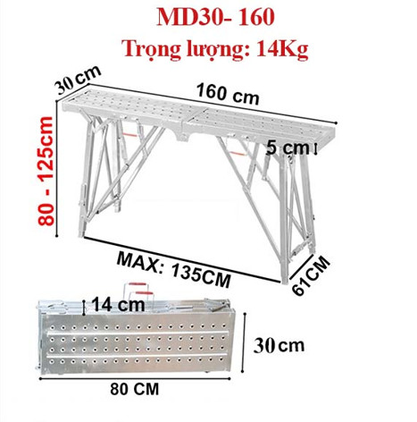 Giàn giáo gấp gọn MD30-160