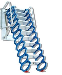 Thang gác xếp ốp tường