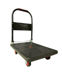 Xe Đẩy Hàng Khung Thép Gấp Gọn, 4 Bánh Có Thanh Chịu Lực NIKITA XDH-96
