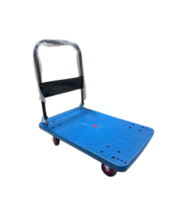 Xe Đẩy Hàng Khung Thép Có Thanh Chịu Lực, Gấp Gọn, 4 Bánh NIKITA XDH-106