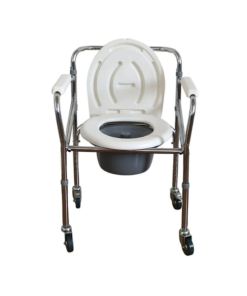Ghế bô WC có bánh xe GK-155
