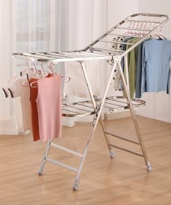 Giàn phơi xếp gọn Nikita NKT-818ABX có bánh